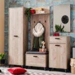Επιπλο Χωλ Umbria Kom Grey Oak 68x35x47,5εκ - Image 2