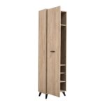 Επιπλο Χωλ Umbria P1 Grey Oak 53,5x35x192εκ Fxtr - Image 4