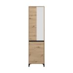 Επιπλο Εισοδου-Χωλ Arran P1 Og Artisan Oak/Μαυρο Ματτ Χρωμα 55x40x205εκ - Image 3