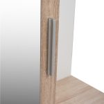 Επιπλο Εισοδου Με Καθρεπτη Janice HM2264 Sonama Λευκο 70x37x181 Εκ. - Image 8