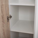 Επιπλο Εισοδου Με Καθρεπτη Janice HM2264 Sonama Λευκο 70x37x181 Εκ. - Image 9