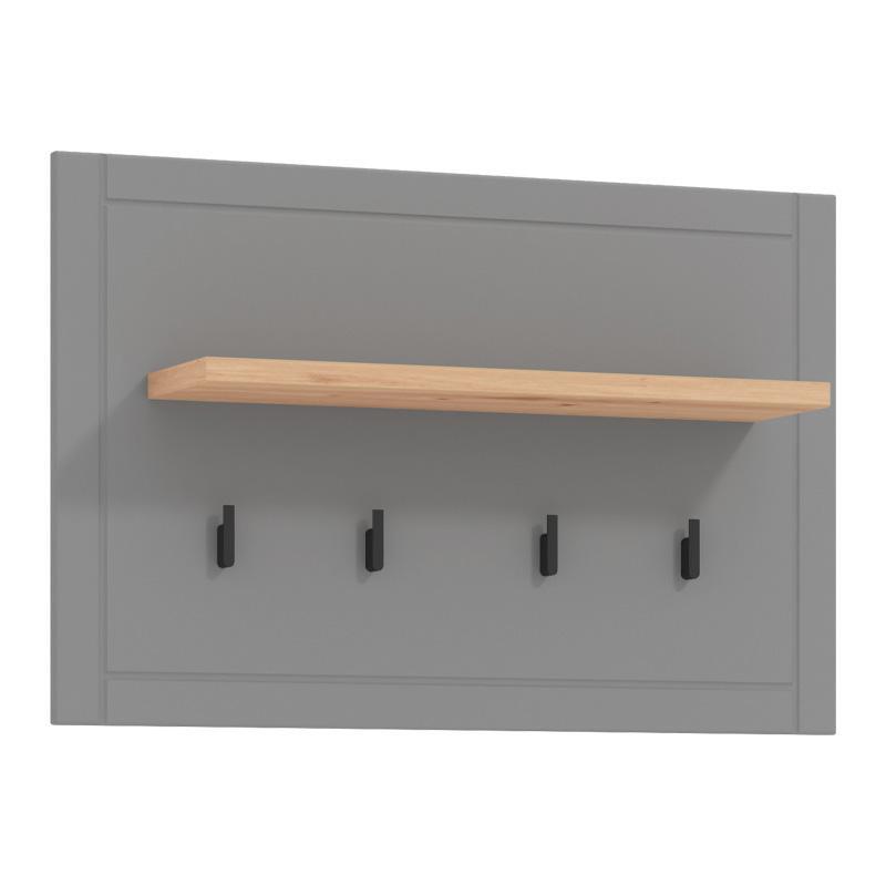 epiplo-eisodoy-valencia-civ-artisan-oak-gkri-mat-86519557ek1666696831 Επιπλο Εισοδου Valencia Civ Artisan Oaκ-Γκρι Ματ 87x20x57εκ Fxtr - Image 1