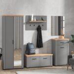 Επιπλο Εισοδου Valencia Civ Artisan Oaκ-Γκρι Ματ 87x20x57εκ Fxtr - Image 2