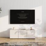Επιπλο Τηλεορασης Argyll TV 115 3k3v Cashmere Χρωμα 116x40x41εκ - Image 2