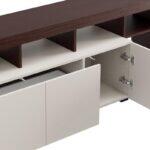 Επιπλο Τηλεορασης Argyll TV 154 3k 1f1v Op Cashmere Με Dark Tailor Oak Χρωμα 154x40x61εκ - Image 6