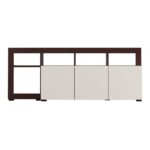 Επιπλο Τηλεορασης Argyll TV 154 3k3v Op Cashmere Με Dark Tailor Oak Χρωμα 154x40x61εκ - Image 3