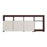 Επιπλο Τηλεορασης Argyll TV 154 3k3v Op Cashmere Με Dark Tailor Oak Χρωμα 154x40x61εκ - Image 4