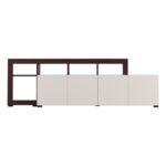 Επιπλο Τηλεορασης Argyll TV 192 4k2f Op Cashmere Με Dark Tailor Oak Χρωμα 193x40x61εκ - Image 3