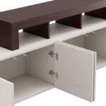 Επιπλο Τηλεορασης Argyll TV 192 4k4v Op Cashmere Με Dark Tailor Oak Χρωμα 192x40x61εκ - Image 6