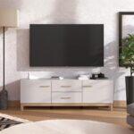 Επιπλο Τηλεορασης Essex 154 3k2f2v Cashmere 154x42x51εκ - Image 2