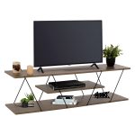 Επιπλο Τηλεορασης HM8922.13 Tars Μελαμινη Olive Grey 120x32x33yεκ.