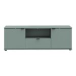 Επιπλο Τηλεορασης Firenze Sage Χρωμα 130x42x44εκ - Image 3