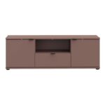 Επιπλο Τηλεορασης Firenze Terracotta Χρωμα 130x42x44εκ - Image 3