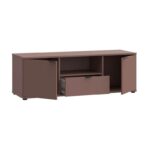 Επιπλο Τηλεορασης Firenze Terracotta Χρωμα 130x42x44εκ - Image 4