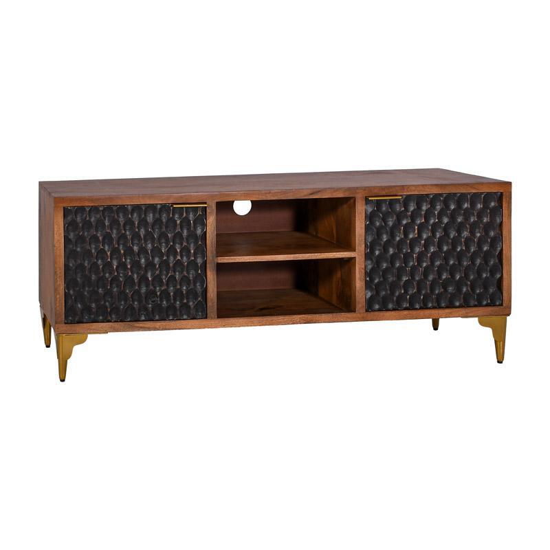 epiplo-tileorasis-fylliana-amrita-kafe-chroma-140x40x55ek1757056803 Επιπλο Τηλεορασης Fylliana Amrita Καφε Χρωμα 140x40x55εκ - Image 1