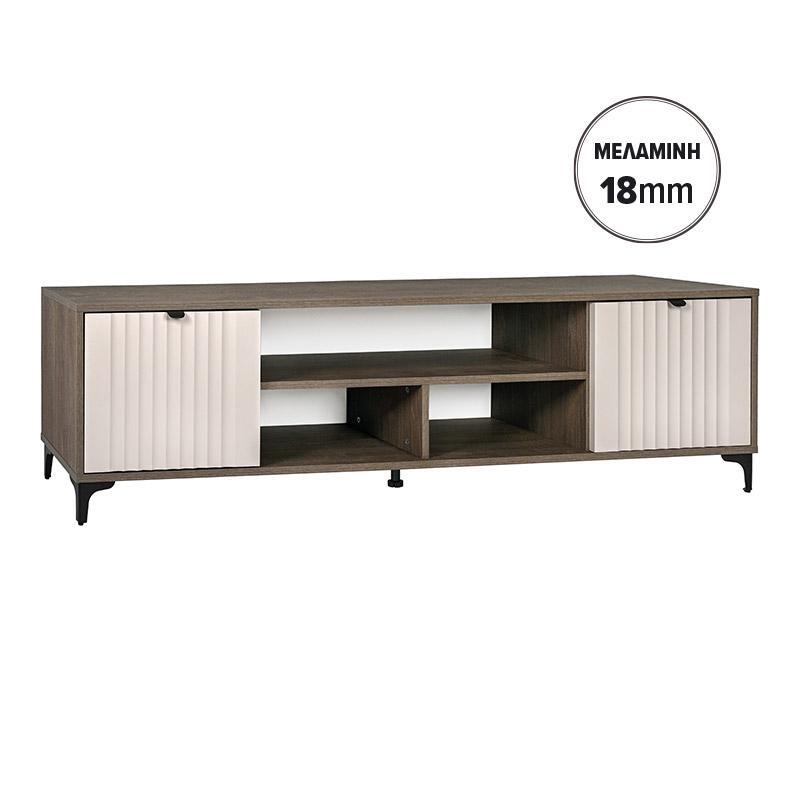 epiplo-tileorasis-fylliana-aura-183-2v-tobacco-me-cashmere-chroma-183x50x40ek1780384816 Επιπλο Τηλεορασης Fylliana Aura 183 2v Tobacco Με Cashmere Χρωμα 183x40x50εκ - Image 1