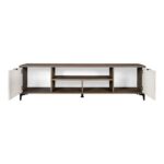 Επιπλο Τηλεορασης Fylliana Aura 183 2v Tobacco Με Cashmere Χρωμα 183x40x50εκ - Image 4