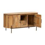 Επιπλο Τηλεορασης Fylliana Bhopal Golden Brownχρωμα 135x40x60εκ - Image 3