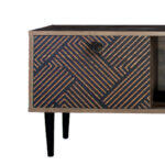 Επιπλο Τηλεορασης Fylliana "Home" Μαυρο Με Grey Oak 120x40x45εκ - Image 2