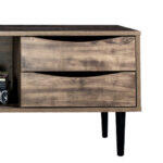 Επιπλο Τηλεορασης Fylliana "Home" Μαυρο Με Grey Oak 120x40x45εκ - Image 3