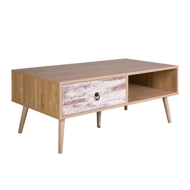 epiplo-tileorasis-fylliana-lounge-sonoma-oak-100x50x40ek1674049214 Τραπεζακι Σαλονιου Fylliana "Lounge" Sonoma Oak 100x50x40εκ - Image 1