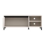 Επιπλο Τηλεορασης Marron TV 138 3k2v Cashmere-Μαυρο Ματ 138x40x52εκ - Image 4