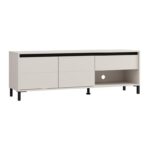 Επιπλο Τηλεορασης Marron TV 150 3k1f2v Cashmere-Μαυρο Ματ 151x40x52εκ