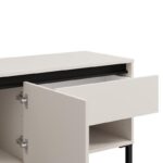 Επιπλο Τηλεορασης Marron TV 150 3k1f2v Cashmere-Μαυρο Ματ 151x40x52εκ - Image 5