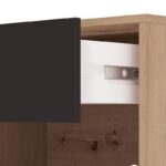 Επιπλο Τηλεορασης Mayenne 150 3k1f2v Artisan Oak-Μαυρο Mat 151x40x55εκ - Image 6