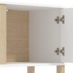 Επιπλο Τηλεορασης Peckham TV 176 Λευκο-Light Port Χρωμα 176x40x52εκ - Image 5