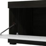 Επιπλο Τηλεορασης Remo Μαυρο / Λευκο High Gloss Foil 162x42x44εκ - Image 3