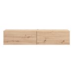 Επιπλο Τηλεορασης Royan TV 154 2k2v Artisan Oak Χρωμα 154x42x32εκ - Image 3