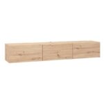 Επιπλο Τηλεορασης Royan TV 192 3k3v Artisan Oak Χρωμα 192x42x32εκ