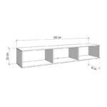 Επιπλο Τηλεορασης Royan TV 192 3k3v Artisan Oak Χρωμα 192x42x32εκ - Image 6