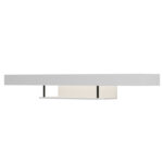 Επιπλο Τηλεορασης Τοιχου Me LED Savor HM18381.02 Μελαμινη Λευκη 150x29,5x22υεκ - Image 5