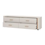 Επιπλο Τηλεορασης York 4f Cashmere/Artisan Oak Χρωμα 177x40x52εκ - Image 4