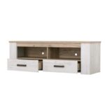 Επιπλο TV Kent 150 Grey Oak/White Oak 151x43x49εκ Knt - Image 4