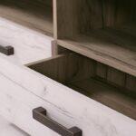 Επιπλο TV Kent 150 Grey Oak/White Oak 151x43x49εκ Knt - Image 6
