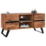 Επιπλο TV Alicia Μασιφ Ξυλο Ακακιας Φυσικο HM8174.11 160x43x66y Εκ.
