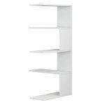 Επιτοιχια Ραφιερα Rory HM8931.11 Μελαμινη Σε Λευκο 22x51,5x109υ Εκ. - Image 4