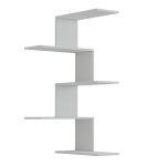 Επιτοιχια Ραφιερα Rory HM8931.11 Μελαμινη Σε Λευκο 22x51,5x109υ Εκ. - Image 5