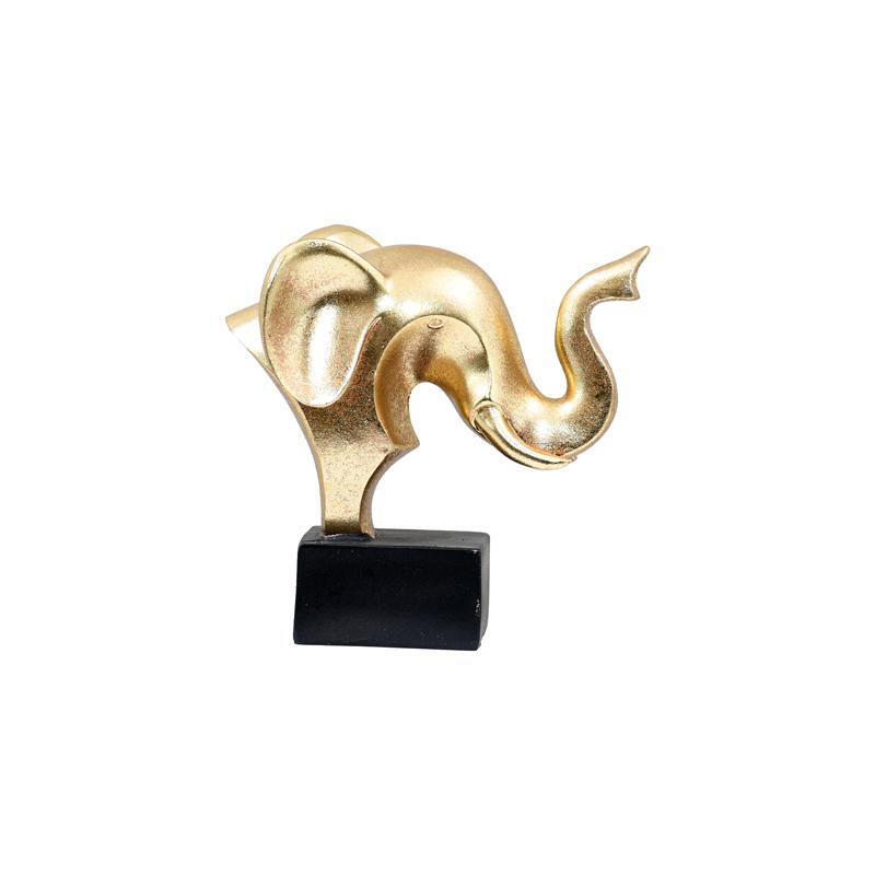 epitrapezia-diakosmitiki-figoyra-fylliana-elephant-mayro-chryso-chroma-15x9x14ek1737448804 Επιτραπεζια Διακοσμητικη Φιγουρα Fylliana " Elephant " Μαυρο-Χρυσο Χρωμα 15x9x14εκ - Image 1