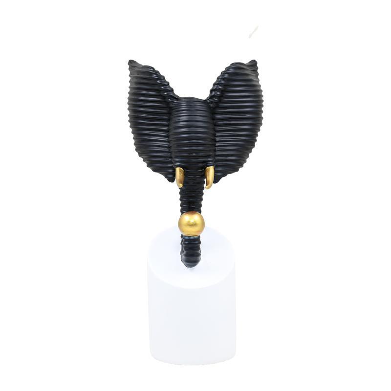 epitrapezia-diakosmitiki-figoyra-fylliana-fl7246-elephant-mayro-chroma-14x12x28ek1737451205 Επιτραπεζια Διακοσμητικη Φιγουρα Fylliana FL7246 Elephant Μαυρο Χρωμα 14x12x28εκ - Image 1