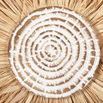 Επιτραπεζιο Διακοσμητικο HM4224 Ινες Raffia Σε Φυσικο-Μαυρη Ξυλινη Βαση 18x9x43υεκ. - Image 5