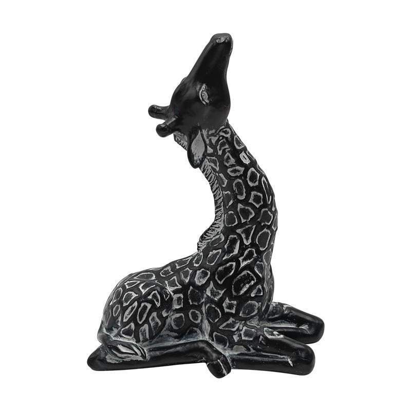epitrapezio-diakosmitiko-fylliana-giraffe-23612-mayro-chroma-16x8x21ek1717416302 Επιτραπεζιο Διακοσμητικο Fylliana Giraffe 23612 Μαυρο Χρωμα 16x8x21εκ - Image 1