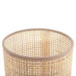 Επιτραπεζιο Φωτιστικο Lyktur HM4709 Μπεζ Καπελο Wicker-Ξυλινη Βαση φ15,5x35,5υεκ. - Image 6