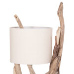 Επιτραπεζιο Φωτιστικο Bramble HM4873 Driftwood & Λευκο Καπελο φ28x65υεκ. - Image 3