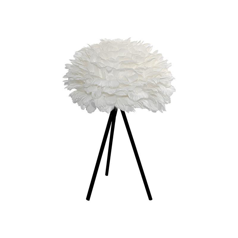 epitrapezio-fotistiko-fylliana-fl2104-mayro-leyko-chroma-e27-40x62ek1721735402 Επιτραπεζιο Φωτιστικο Fylliana FL2104 Μαυρο-Λευκο Χρωμα ε27 40x62εκ - Image 1