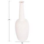 Επιτραπεζιο Κεραμικο Διακοσμητικο Elendil HM4592.01 Υπολευκο Κρυσταλλικο φ10x30υ Εκ - Image 2