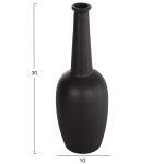 Επιτραπεζιο Κεραμικο Διακοσμητικο Elendil HM4592.02 Μαυρο Ματ φ10x30υεκ - Image 7